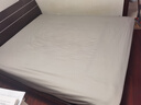 MIDO HOUSE铭都60支床笠单件纯棉床笠罩全包床垫保护罩-月影灰150*200+30cm 实拍图