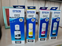 爱普生（EPSON） 002原装打印机墨水四色套装(适用于L4263/L4269/L4266/L6268/L6298/L6276/L6279/L6278/L4168/L4166) 实拍图