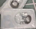 博士伦万花瞳星球幻想月抛2片 美瞳彩色隐形眼镜 小鹿星人暖棕 700度  实拍图