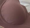 ubras红山茶减压收副乳防下垂无痕提托侧收大杯文胸罩女 丝绒红色 XL 实拍图