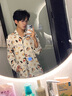 俞兆林情侣睡衣男士秋冬季蜡笔小新睡衣女棉长袖卡通家居服套装可外穿 实拍图
