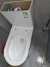 九牧（JOMOO）马桶雅方大管径抗菌釉面坐厕暴风大冲力一级水效坐便器升级11322 无棱内壁【九级暴风】抗菌座圈 400坑距(2615城包安装) 实拍图
