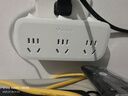 公牛插座转换器一转二扩展器多用多功能插座板转换器三孔一拖三家用插头多项电源转接头 带3开关 可插3个电器9333【开关独立控制】 实拍图