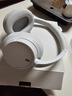 索尼（SONY）WH-CH720N 头戴式无线耳机 蓝牙降噪耳机 手机电脑笔记本网课游戏适用耳麦 礼物送女友男友学生 白色 实拍图
