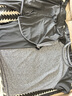 徽昂运动套装女瑜伽服套装跑步运动服健身服速干衣t恤短袖长裤灰色XL 实拍图
