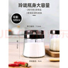 欣美雅（xinmeiya）厨房玻璃调料盒套装家用组合装调料瓶子油盐酱醋盐罐子油瓶大容量 雅致灰调味500ml*4+油壶*1+标签 实拍图