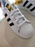 阿迪达斯adidas三叶草贝壳头SUPERSTAR男女休闲鞋EG4958 36码 实拍图