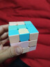 得力(deli)55mm三阶马卡龙魔方顺滑竞速比赛专用魔方顺滑男女孩解压益智DIY玩具生日六一儿童节礼物 实拍图