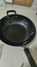 炊大皇（COOKER KING）传世34cm炒锅 无涂层铁锅铸铁锅 电磁炉通用炒菜锅 C34D2 实拍图
