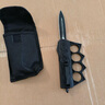 微技术户外战术双刃拳套指虎直刀高硬度野外便携生存小刀具 骷髅拳套指虎刀【双刃】 实拍图