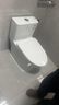 九牧（JOMOO）11396-2-1/41KB-1抗菌一级水效坐便器虹吸式节水连体马桶400坑距 实拍图