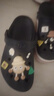 crocs卡骆驰洞洞鞋贝雅卡骆班轻便耐磨一脚蹬休闲鞋|205089 深蓝/辣椒红-4CC 37 /38(230mm) 实拍图