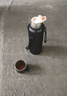 慕馨（moosen）保温保冷杯壶316不锈钢水杯男士大容量泡茶杯旅行便携杯子定制 【保温保冷】黑1000ml+杯套杯刷 实拍图