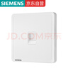 西门子（SIEMENS）开关插座 超五类电脑网络插座面板 致典雅白色5UH14623NC01 实拍图
