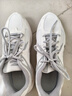 李宁跑步鞋男鞋秋冬季透气网面复古老爹鞋舒适休闲厚底增高运动鞋 云雾白/硬币灰-5 40 实拍图