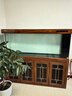 闽江大型新中式客厅家用落地鱼缸水族箱办公室招财免换水底滤龙鱼缸 【4代】酸枝木 【4代专业款】180长*51宽*158高送豪华套餐 实拍图