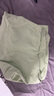 蕉内（Bananain）王一博同款305H纯棉睡衣男女士100%棉情侣家居服短袖短裤套装夏季 【短裤款素色-男】石绿 L 实拍图