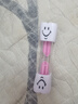 儿童刷牙计时沙漏笑脸沙漏计时器3分钟个性幼儿园学生创意小礼物 粉色1个 实拍图