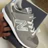 NEW BALANCE中大童鞋 男女童秋季格雷系灰休闲运动鞋996 实拍图