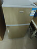长城（GREAT WALL FRIDGE）家用迷你小冰箱小型冷冻冷藏保鲜宿舍出租房办公室节能省电双开门电冰箱 玫瑰金108L【一级能效 全国联保】 实拍图