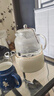 World Kitchen康宁全玻璃养生壶恒温壶煮茶器1L办公室家用花茶壶烧水壶电热水壶（升级茶漏炖盅款+全玻璃盖） 实拍图
