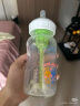 布朗博士进口玻璃奶瓶 6-9月宝宝防胀气防呛奶 宽口奶瓶270ml 欧盟版 实拍图