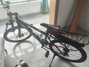 金武端自行车成人山地车公路赛车单车骑行变速超轻越野中学生初中青少年 顶配版-辐条轮-黑红色 24寸21速 实拍图