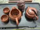 藏壶天下宜兴紫砂品茗杯原矿紫砂配壶专用小口泡茶杯小杯子主人杯元宝对杯 朱泥款 对杯 实拍图