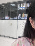 曼卡龙黄金耳钉足金星芒绕线耳饰一对简约日常小巧 女生生日礼物 星芒绕线耳钉 0.69g 实拍图