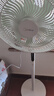 美的（Midea）【幸运草安睡风扇1S】一级能效直流变频声控电风扇家用遥控卧室静音落地扇台式桌面抗菌大风力电扇 实拍图