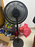 美的（Midea）【超级单品】七叶轻音立式电风扇家用柔风落地扇台式桌面小型风扇大风量节能摇头宿舍电扇 SAF30AB 实拍图