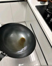 京东京造 炒锅 炒菜燃气灶可用爆炒无涂层防粘 锤纹精铁炒锅 30cm 实拍图