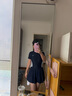 安踏（ANTA）小蛮腰泳衣女士连衣裙式成人保守泳装修身显瘦遮肉弹力温泉泳衣 L 实拍图