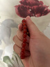 周大生红玛瑙手链黑玛瑙经典幸运手串情侣送女友生日礼物 红玛瑙（珠子直径8mm） 实拍图