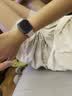 轩邑 适用华为watch Fit3表带活力款硅胶腕带Watch fit3/4/4Pro透气手表链男女款手环替换带 象牙白 实拍图