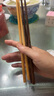 玉米（CORN）儿童筷子家用6一12岁幼儿园专用木质宝宝木筷四4实木短3木头5 实拍图