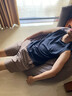 柚公馆科技布懒人沙发豆袋超大号可躺可睡榻榻米阳台单人人类狗窝 【科技布】灰 【中号EPP】120*80cm 实拍图