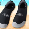 斯哆瑞沙滩鞋男女士儿童潜水涉水溯溪防滑速干漂流赶海浮潜游泳鞋便携 双拼-黑色（2025新款升级） 均码 38-39【适用于平时37-38码】 实拍图