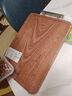 好管家 进口乌檀木菜板实木砧板整木切菜板家用加厚案板面板粘板 全新升级乌檀整木40*28*2.5 实拍图
