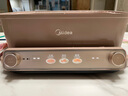 美的（Midea）钛陶0氟多功能锅超薄速沸电火锅不锈钢蒸锅鸳鸯火锅专用锅多功能一体电锅煎烤料理锅332266S 实拍图