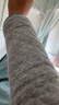 OSKV产妇月子专用护腕女薄款秋冬护肘关节护套喂奶手肘保暖护手腕防寒 浅灰色一双【20cm】 实拍图
