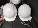 霍尼韦尔（Honeywell）安全帽 H99S 纯ABS材质工地建筑头盔高级领导监理防砸抗冲击 白色透气1顶 实拍图