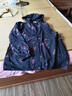 2025新款中年妈妈装风衣洋气外套中老年女春季宽松上衣 2501藏蓝色 5XL 建议140-155斤左右 实拍图