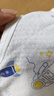 红豆儿童睡衣男女童春夏薄款纯棉家居服套装长袖裤空调服J3115白色120 实拍图