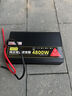 亿饰纯正弦波逆变器大功率12V24V48V60V转220V转换电瓶源三轮车摆摊用 12V转220V峰值4800W额定1200W 纯铜芯线丨大功率兼容强工厂直发 实拍图