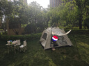 京严天幕帐篷户外露营全自动免搭快速打开帐篷天幕二合一防晒防雨过夜 防晒款3-4人帐篷【赠送防潮垫】 【两门两窗】免搭建速开 实拍图