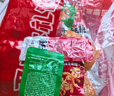 卫龙零食大礼包888g/袋约51包 大小面筋亲嘴烧亲嘴条魔芋爽海带 实拍图