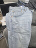 Levi's李维斯冰酷系列25新款男士凉感防晒505直筒蓝色牛仔裤 浅蓝色 38 (32) 实拍图