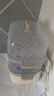 小熊（Bear）煮蛋器 蒸蛋器 小型多功能迷你电蒸锅单双层早餐神器鸡蛋羹一体机一人用ZDQ-D12R3 实拍图