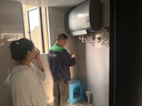 美的（Midea）TECH亲肤活水玲珑超薄80升双胆扁桶电热水器3300W速热水电分离一级能效UDpro国家补贴以旧换新 实拍图